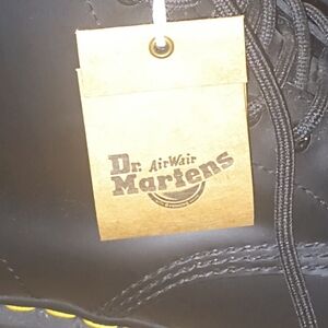 Dr. Martens Black Leather Boots
